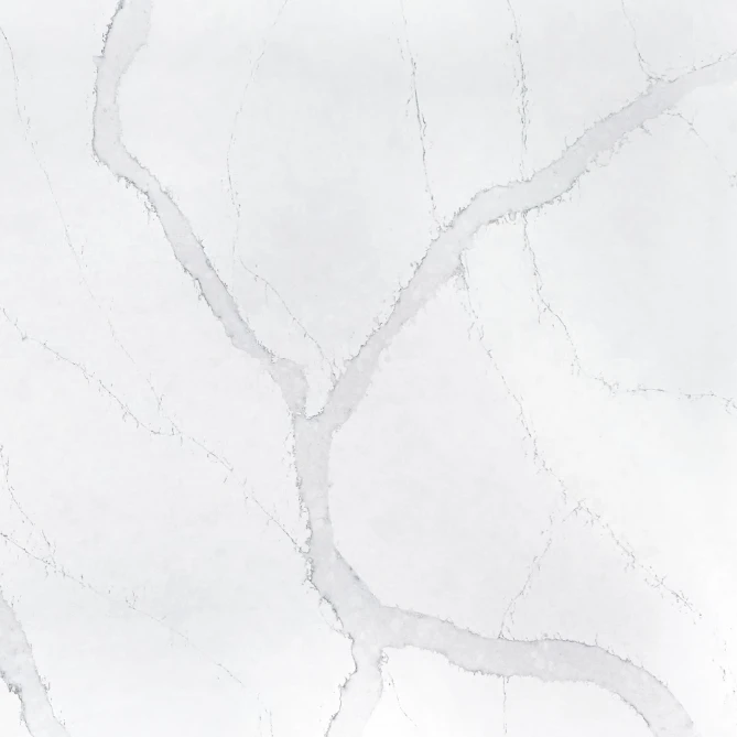 Kitchen Island White Quartz Slab